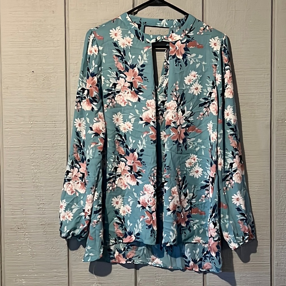 Floral blouse XL